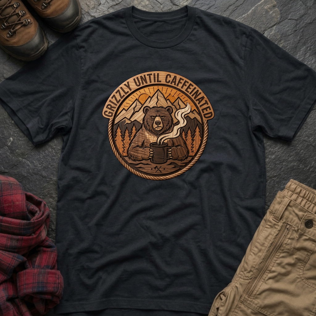Grizzly Until Caffeinated T-Shirt