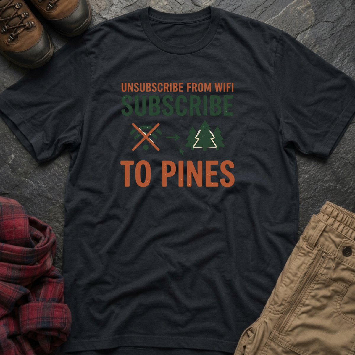 Unsubscribe From WIFI Subscribe To Pines T-Shirt