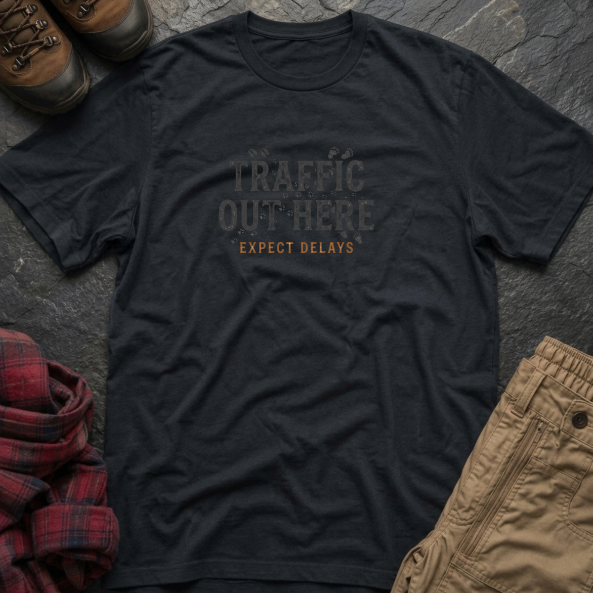 Traffic Out Here Expect Delays T-Shirt