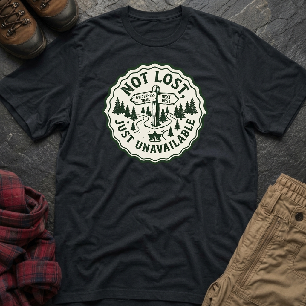 Not Lost Just Unavailable T-Shirt