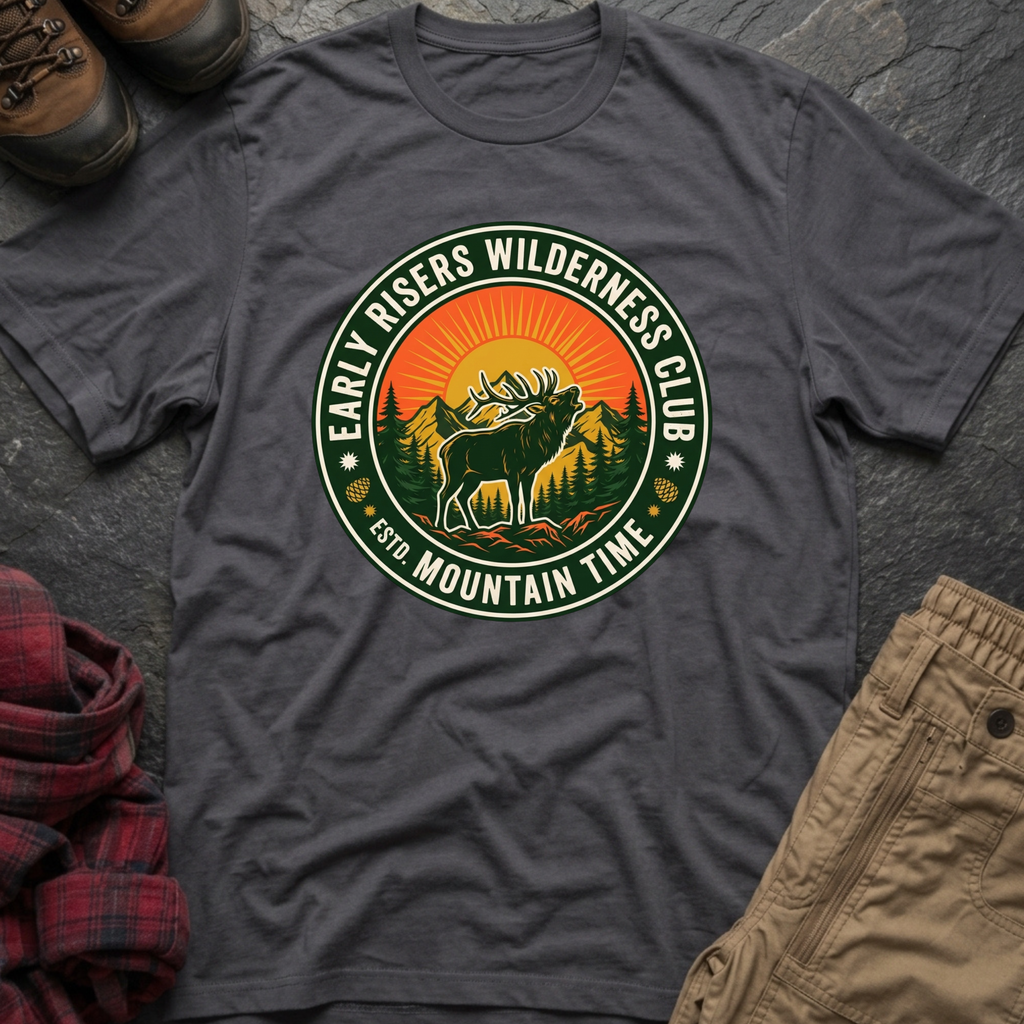 Early Risers Wilderness Club T-Shirt