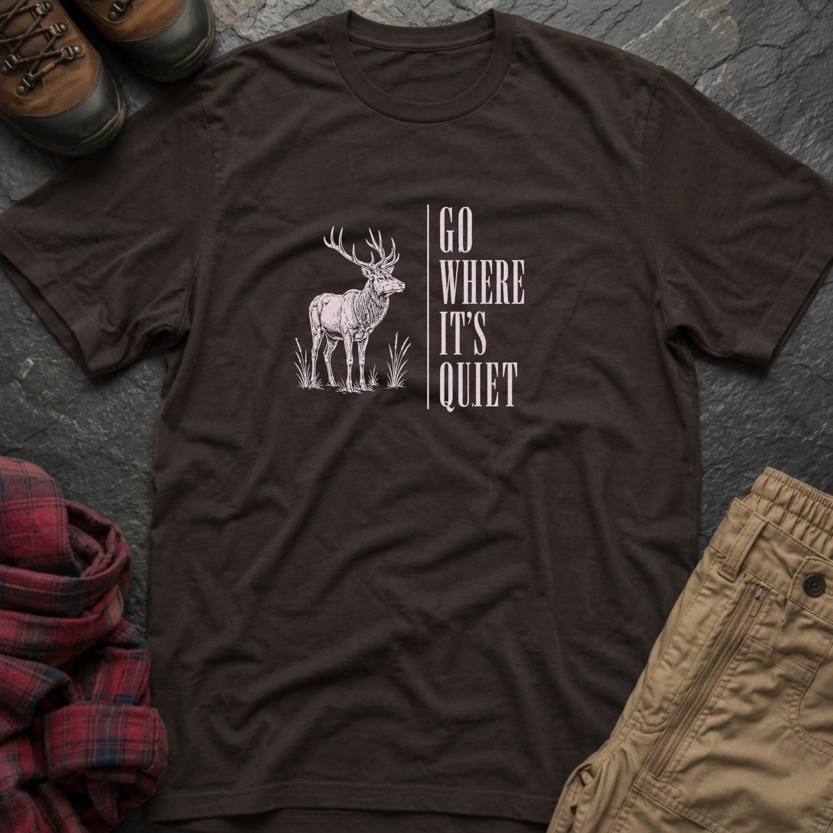 Go Where It's Quiet T-Shirt