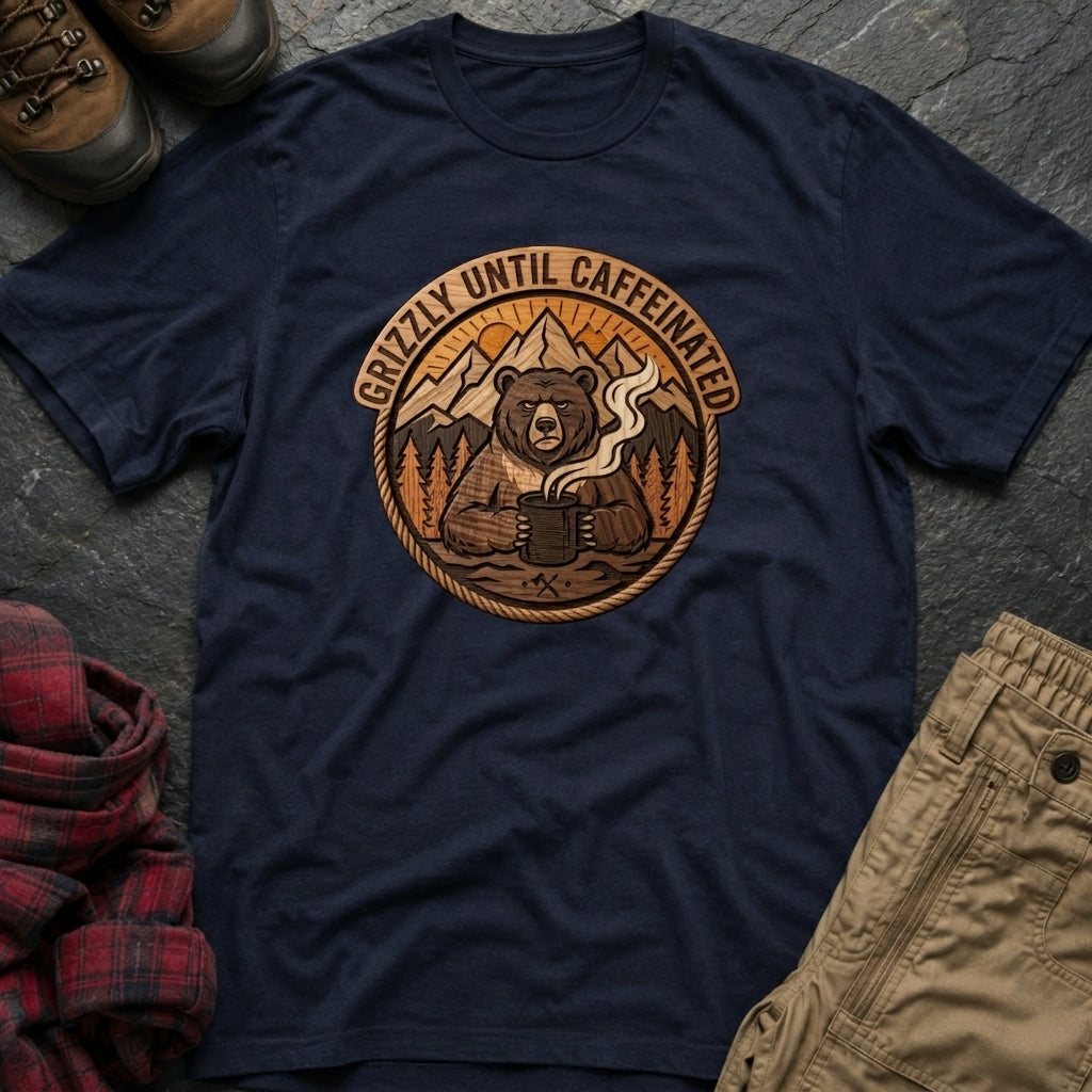 Grizzly Until Caffeinated T-Shirt