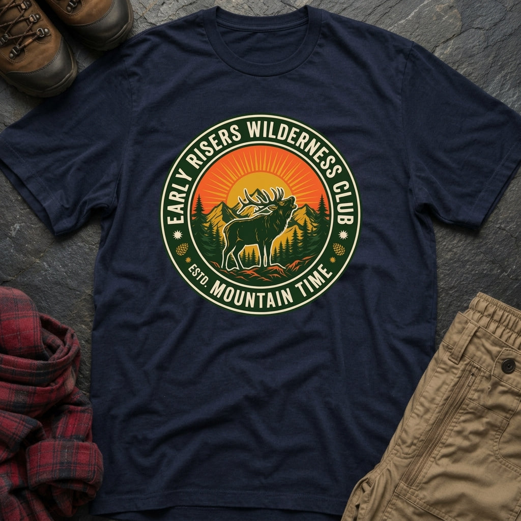 Early Risers Wilderness Club T-Shirt