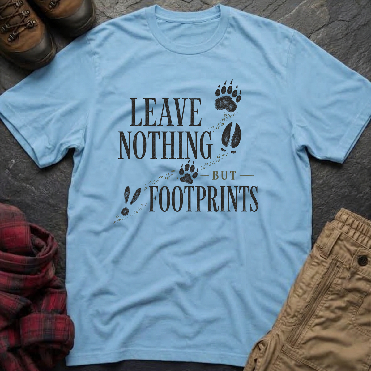 Leave Nothing But Footprints T-Shirt