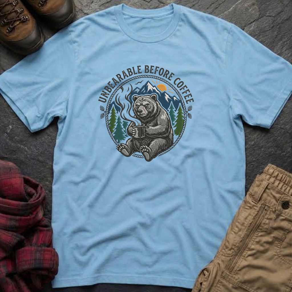 Unbearable Before Coffee T-Shirt