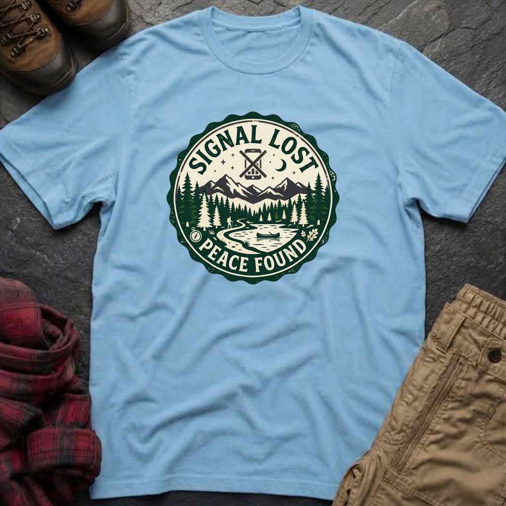 Signal Lost Peace Found T-Shirt