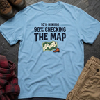 10% Hiking 90% Checking T-Shirt
