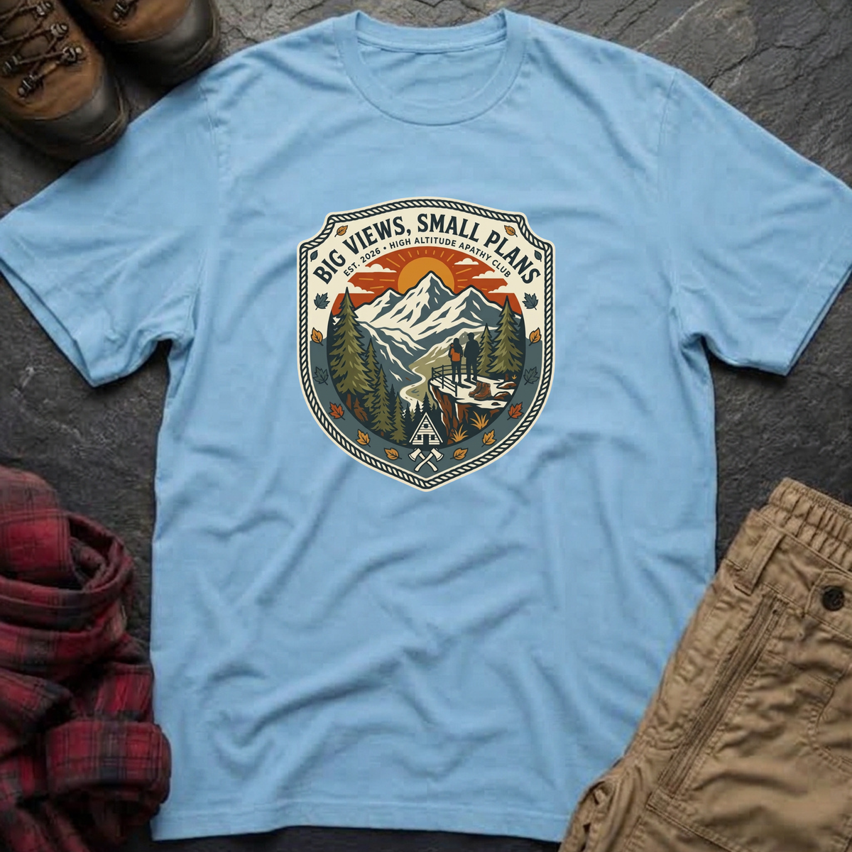 Caffeine & Campfire Committee T-Shirt