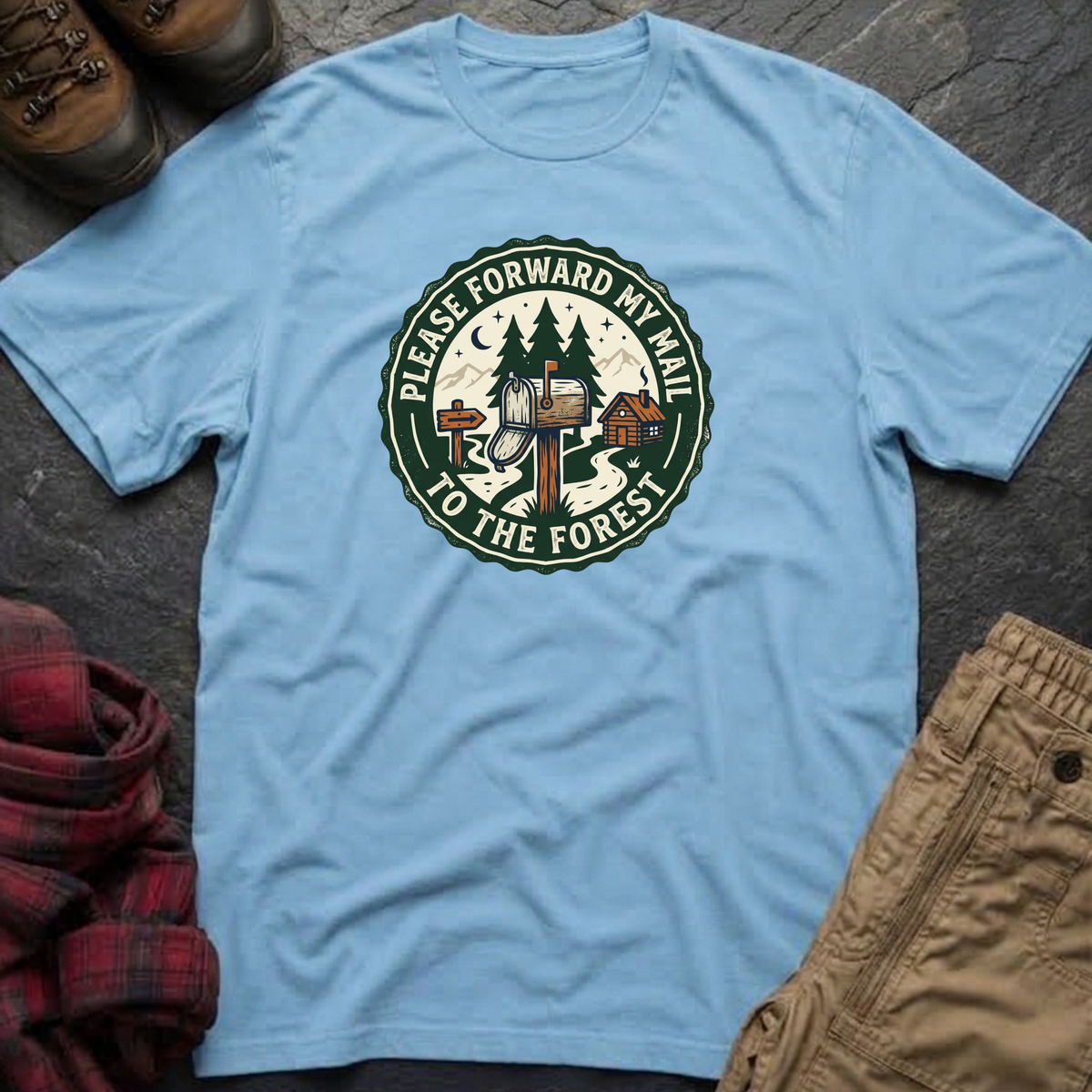 Please Forward My Mail To The Forest T-Shirt