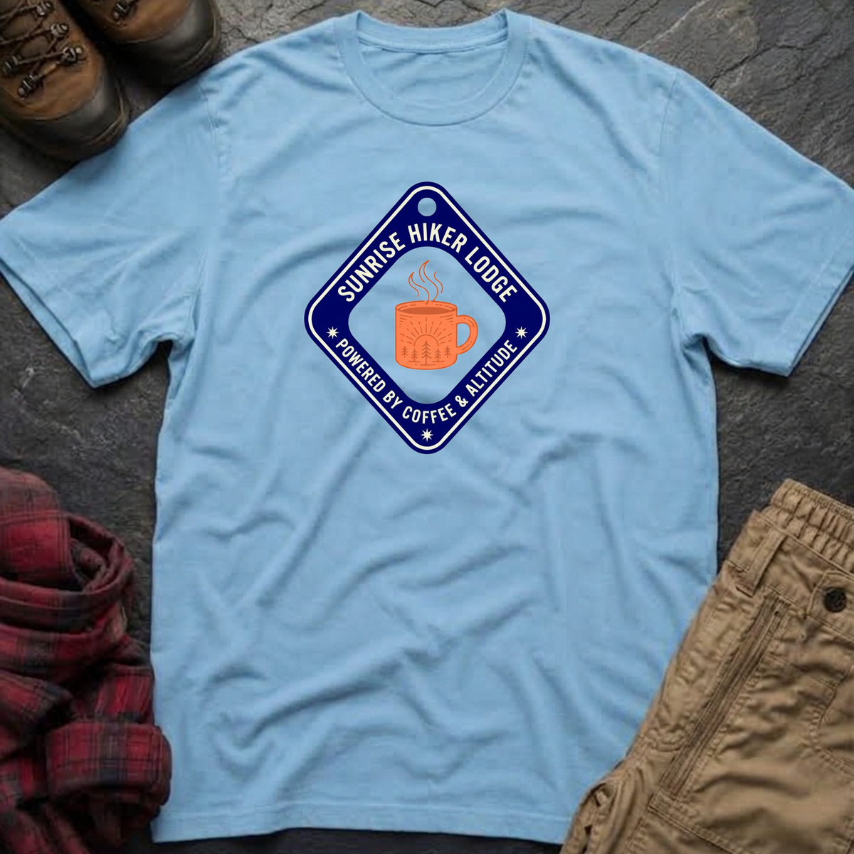 Sunrise Hiker Lodge T-Shirt
