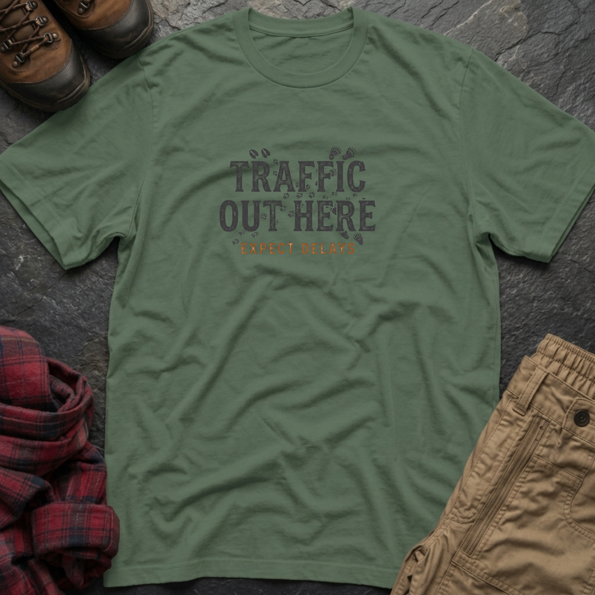 Traffic Out Here Expect Delays T-Shirt