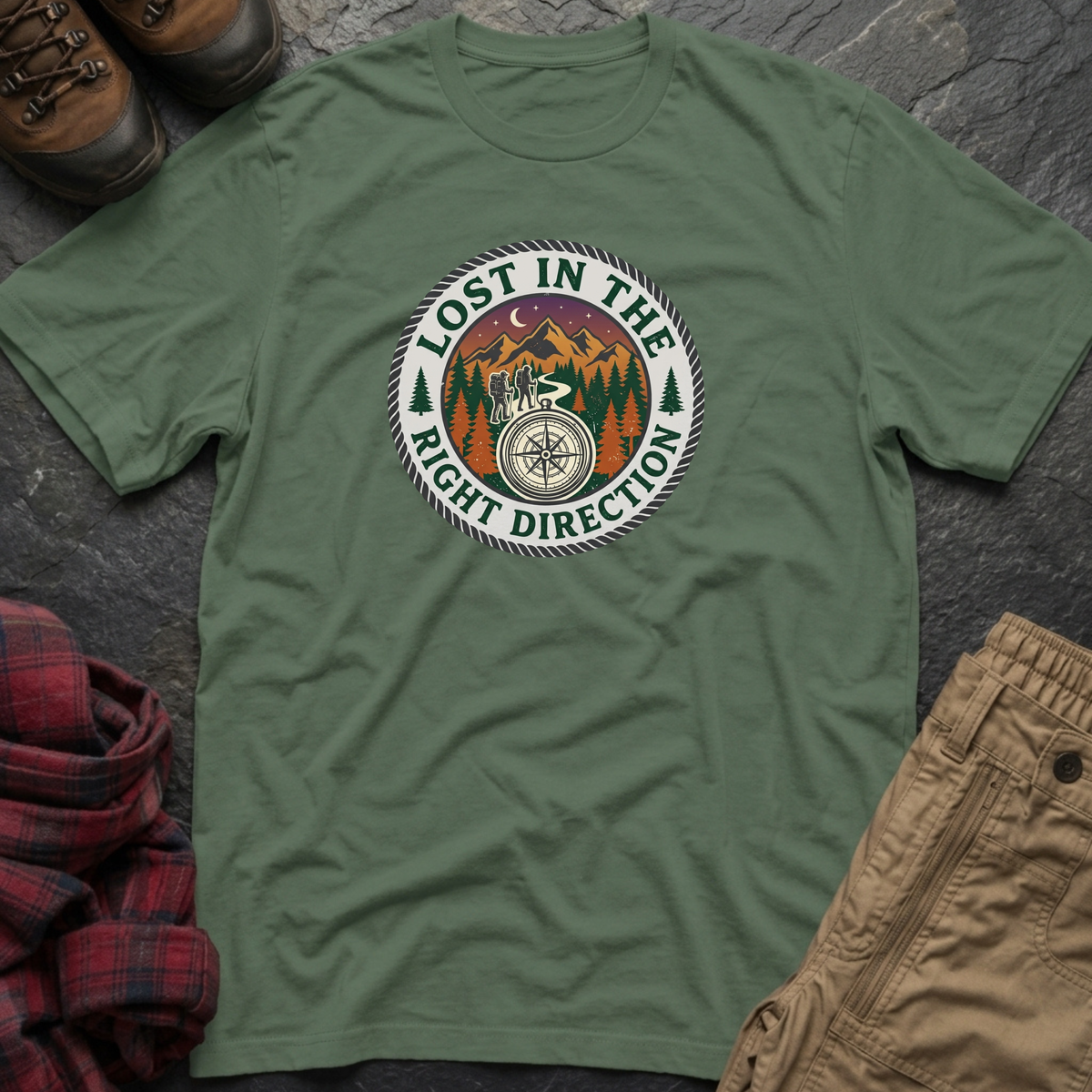 Lost In The Right Direction T-Shirt