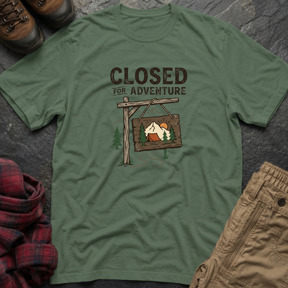 Closed For Adventure T-Shirt