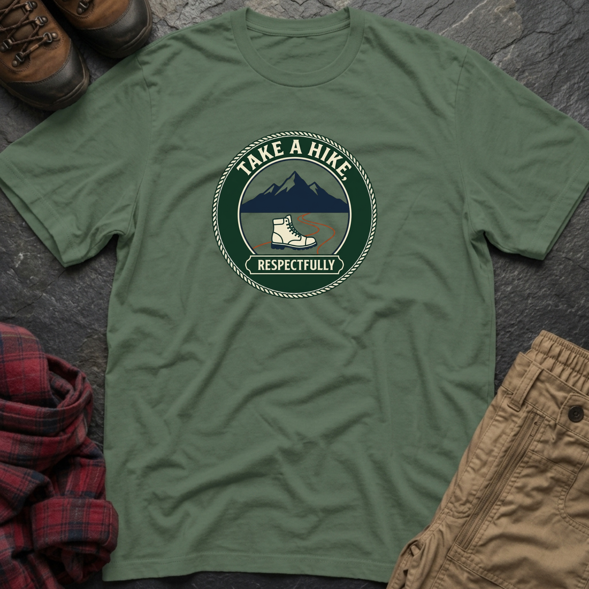 Take A Hike Respectfully T-Shirt