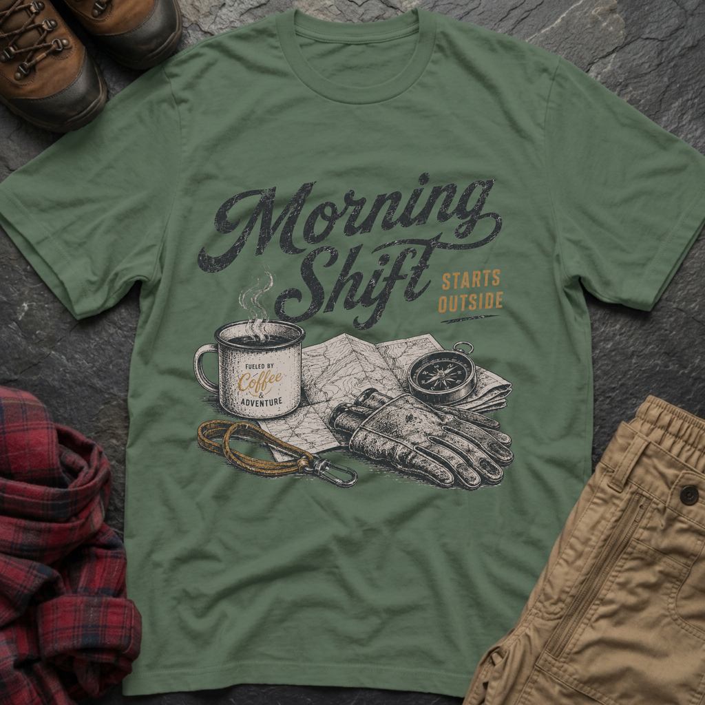 Morning Shift Starts Outside T-Shirt