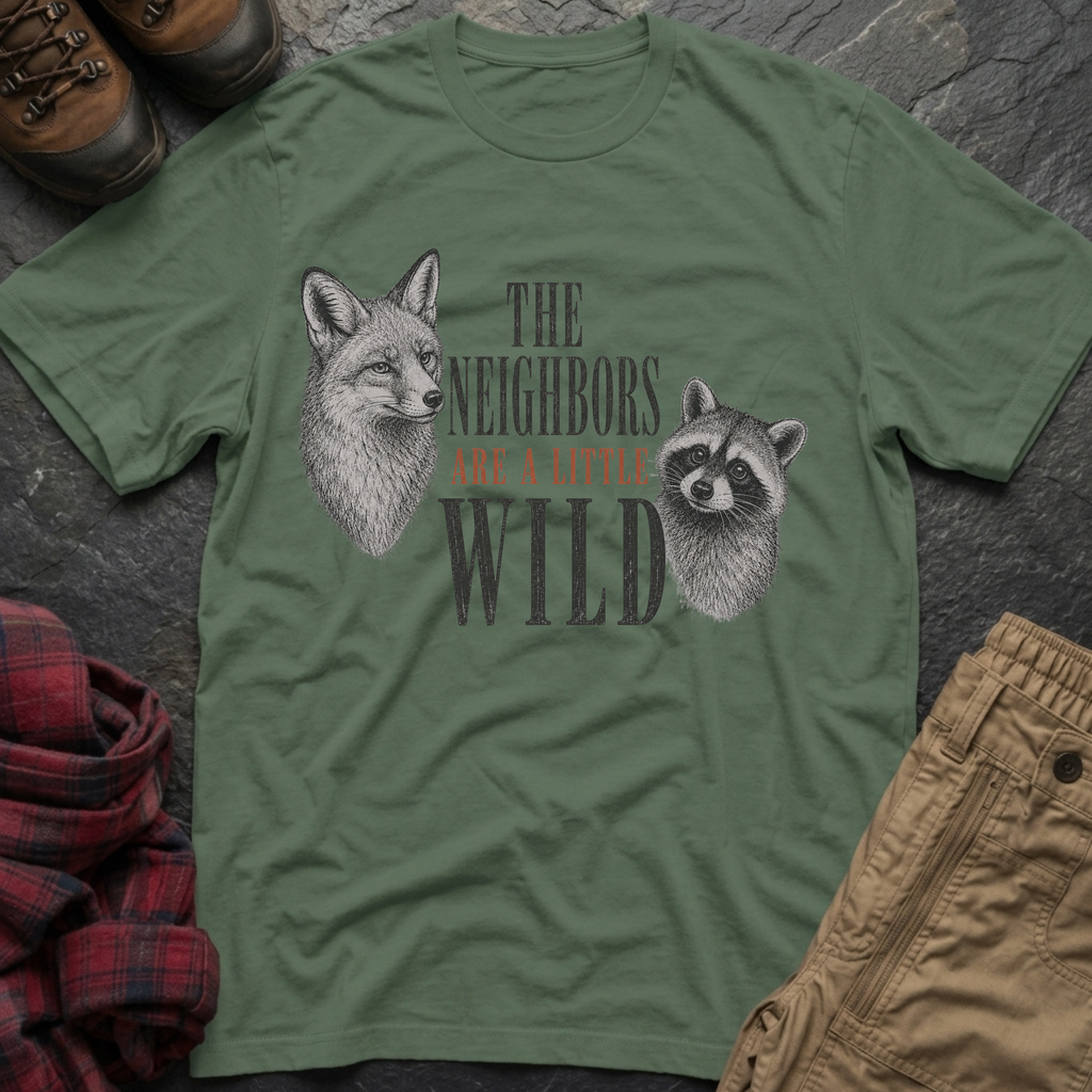The Neighbors Are A Little Wild T-Shirt