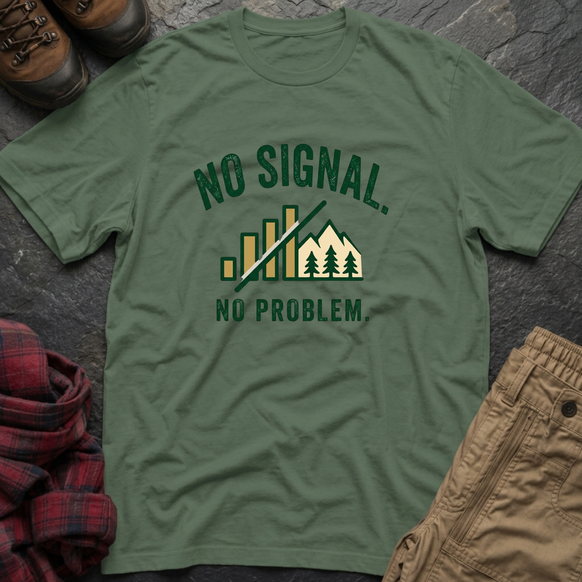 No Signal No Problem T-Shirt