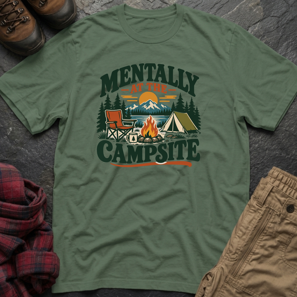 Mentally At The Campsite T-Shirt