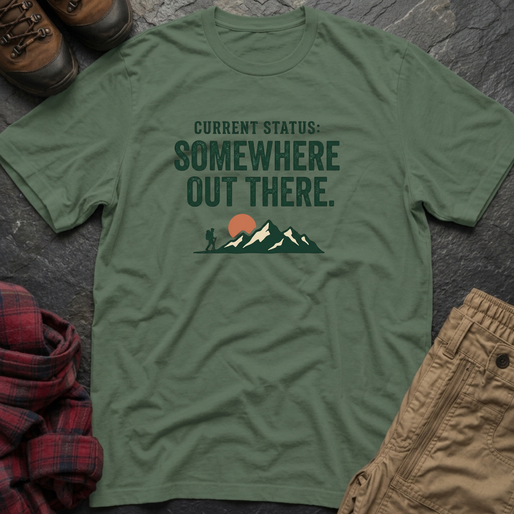 Current Status Somewhere Out There T-Shirt
