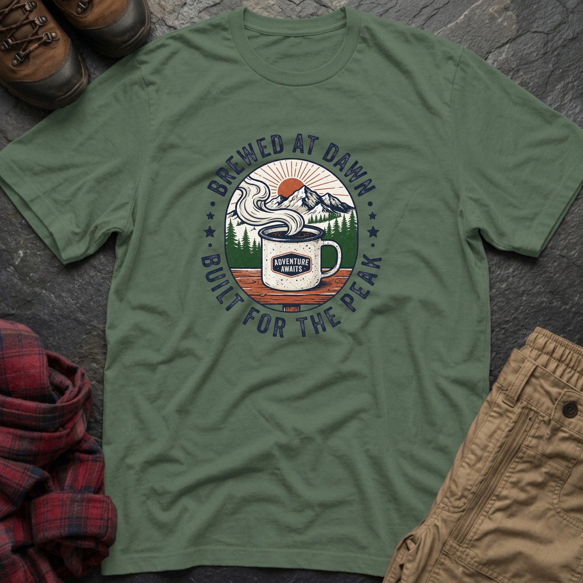 Brewed at Dawn T-Shirt