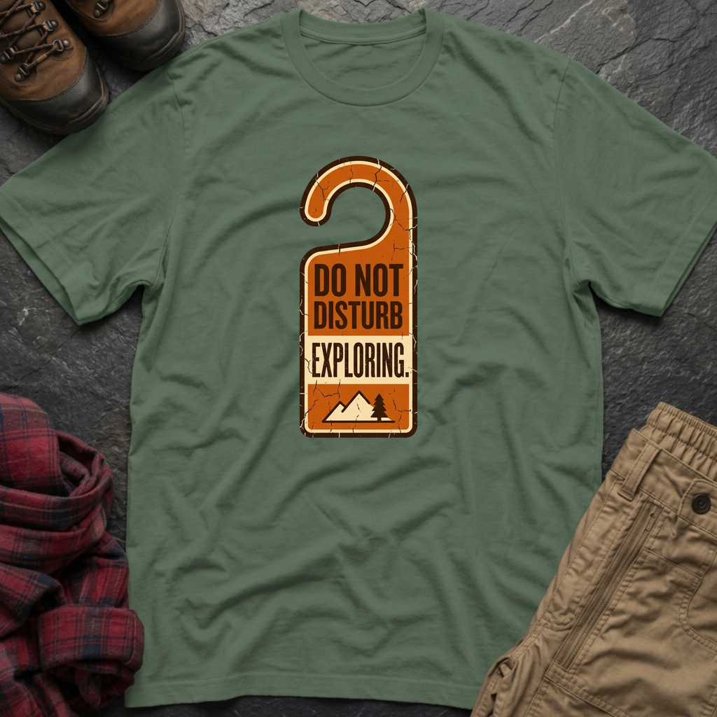 Do Not Disturb Exploring T-Shirt