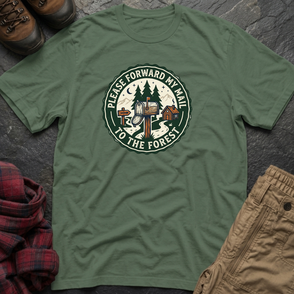 Please Forward My Mail To The Forest T-Shirt