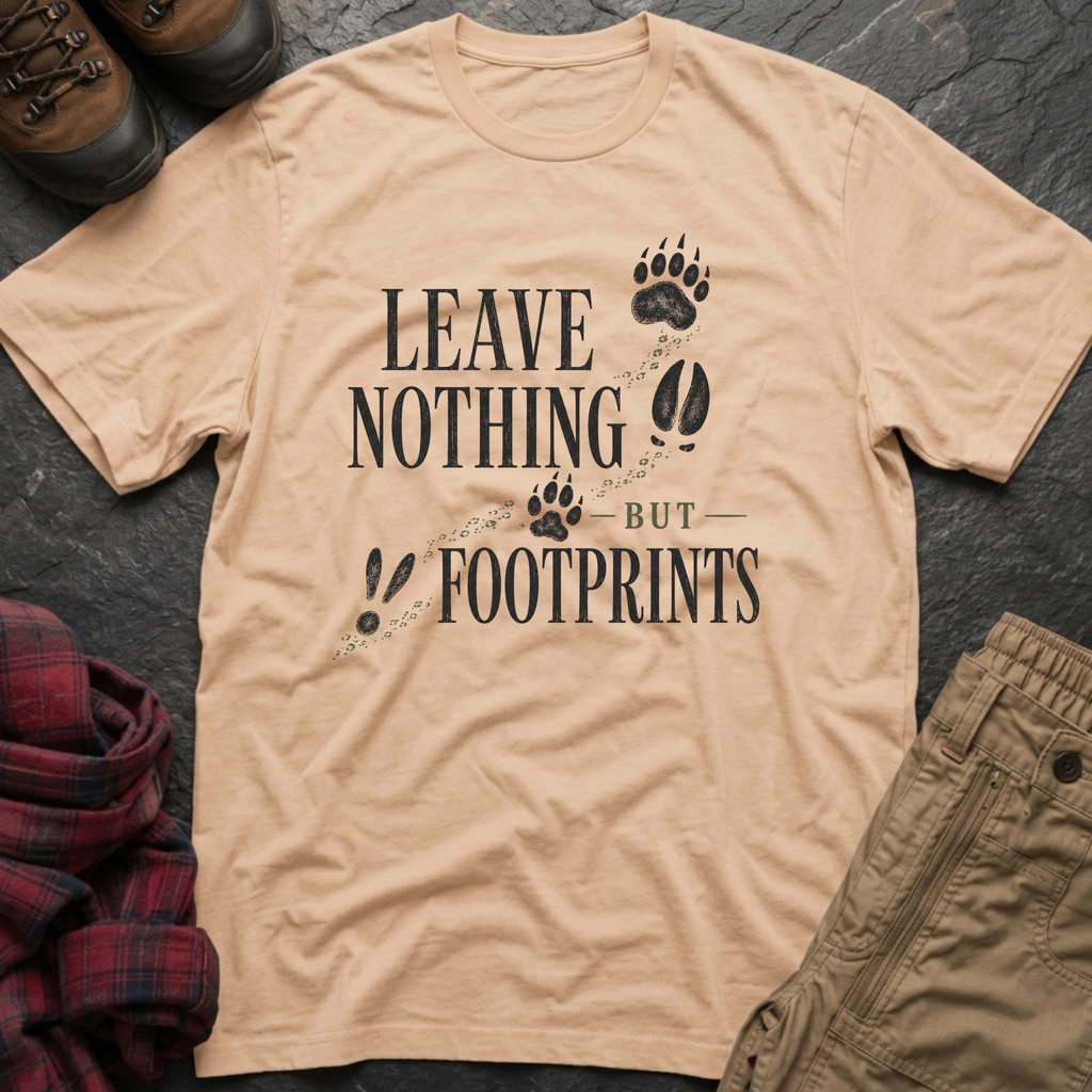 Leave Nothing But Footprints T-Shirt