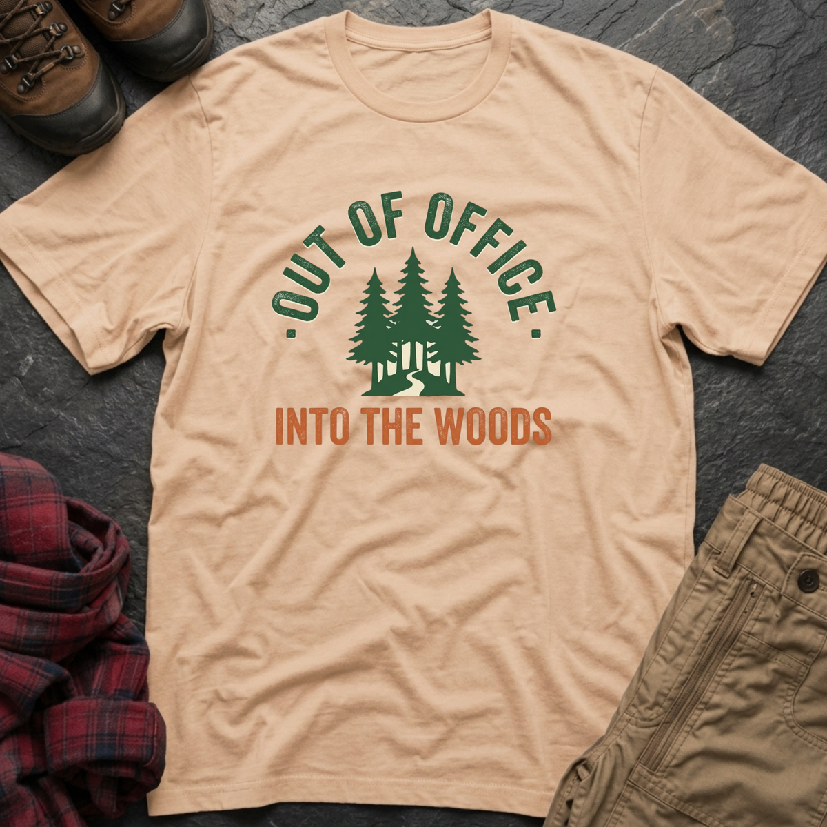Out Of Office Into Woods T-Shirt
