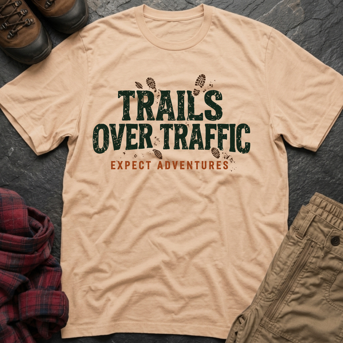 Trails Over Traffic T-Shirt