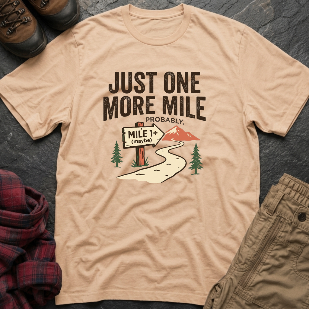 Just One More Mile Probably T-Shirt