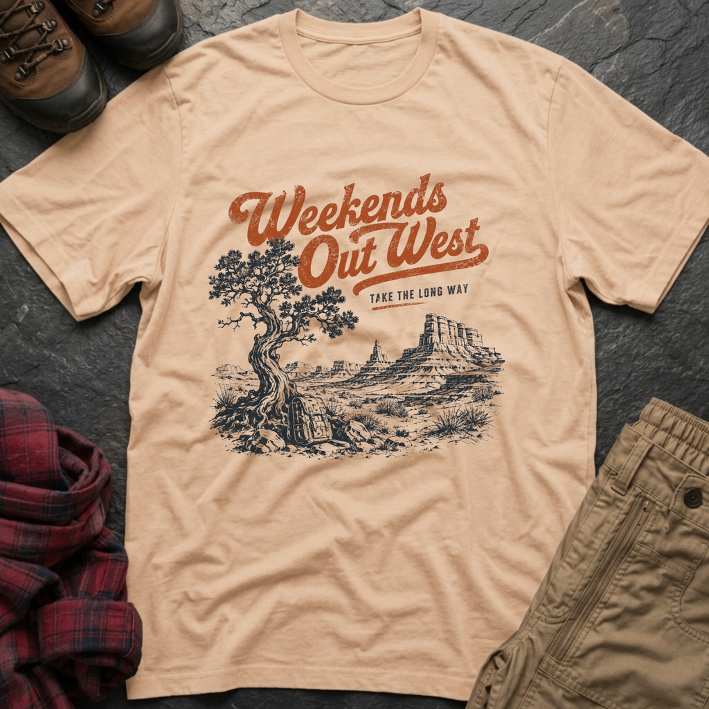 Weekends Out West T-Shirt