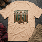 Sequoia National Park Emotionally Attached To Big Trees T-Shirt