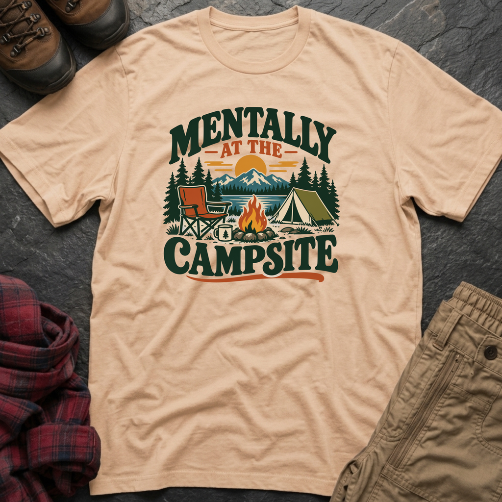 Mentally At The Campsite T-Shirt