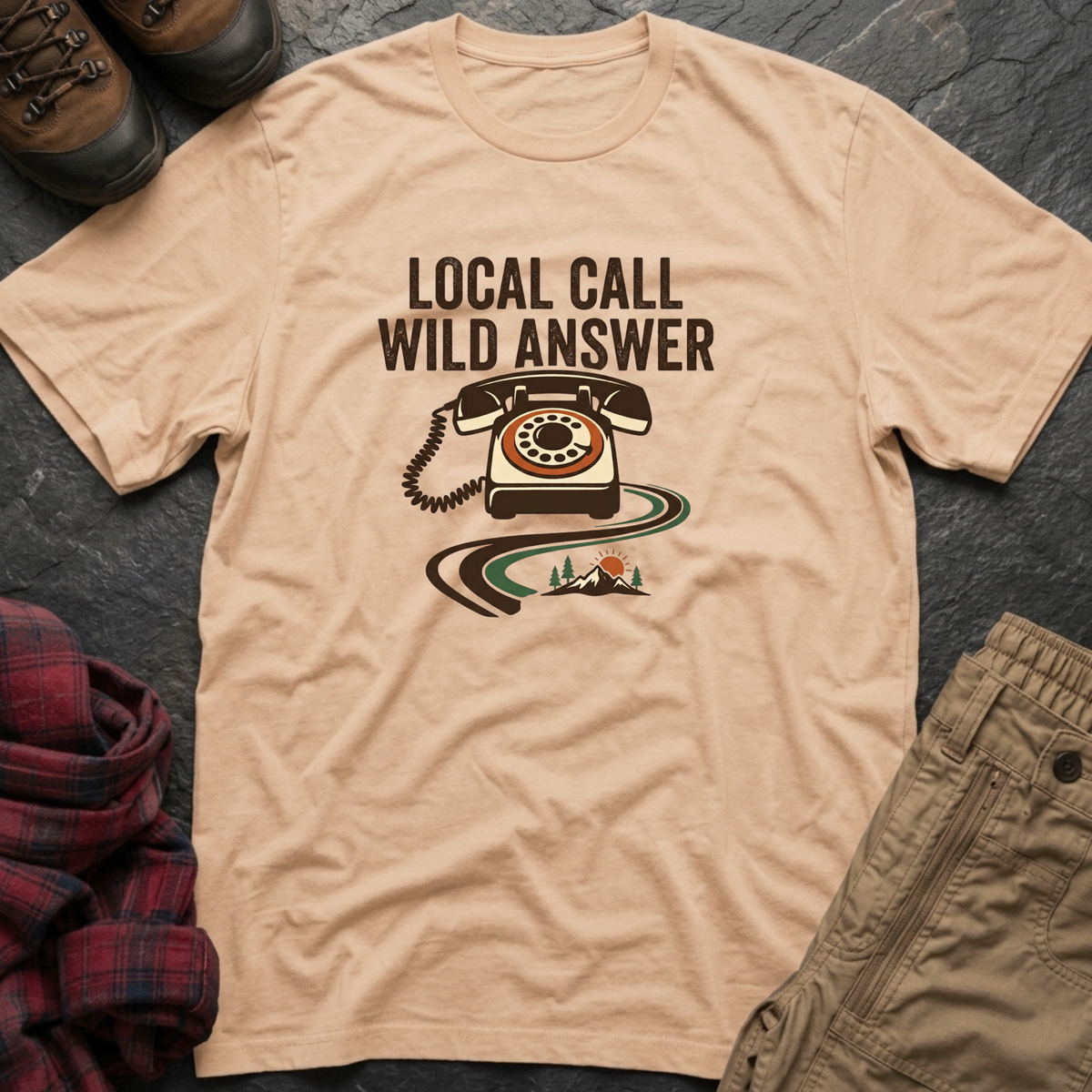 Local Call Wild Answer T-Shirt
