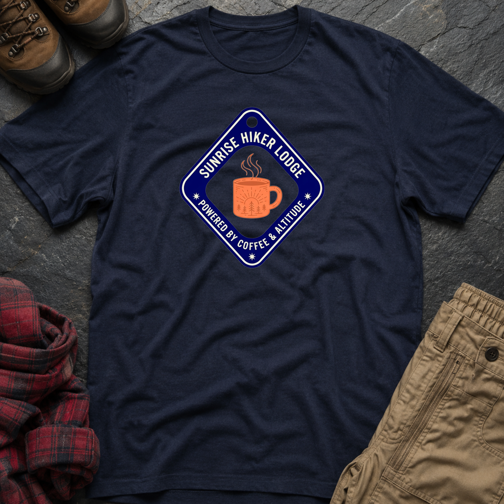 Sunrise Hiker Lodge T-Shirt