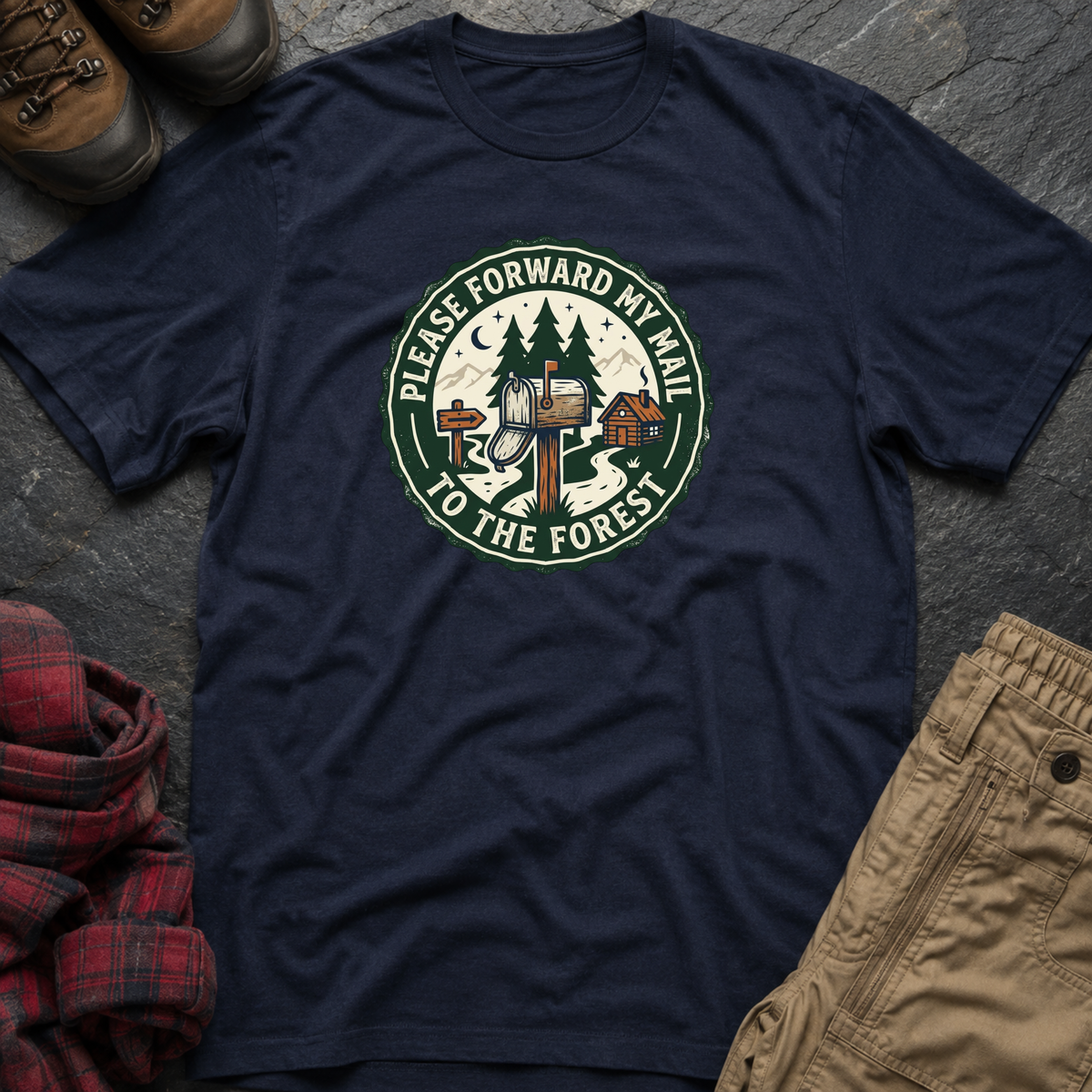 Please Forward My Mail To The Forest T-Shirt