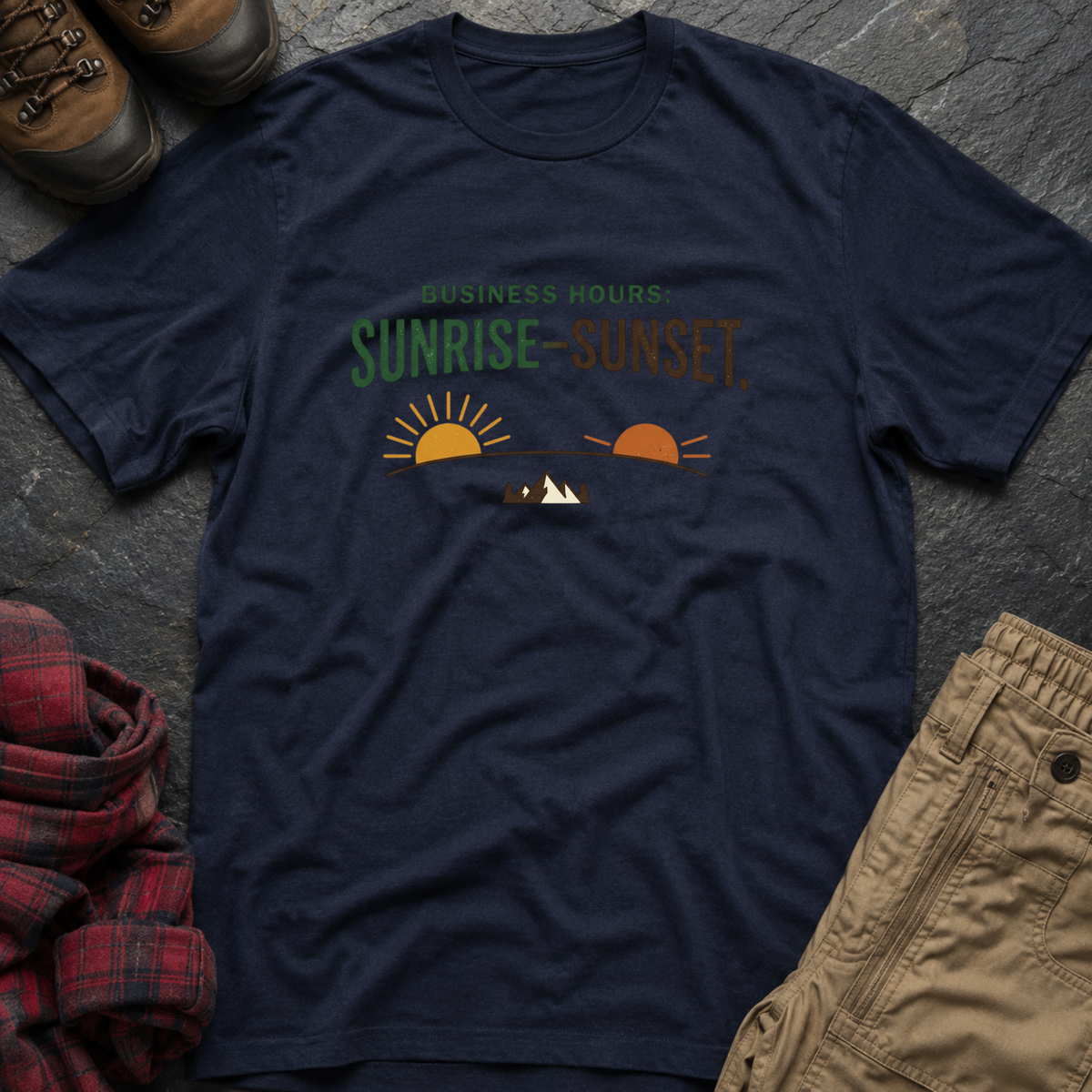 Business Hours Sunrise-Sunset T-Shirt