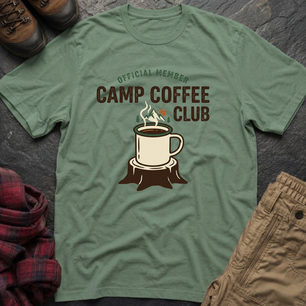 Camp Coffee Club T-Shirt