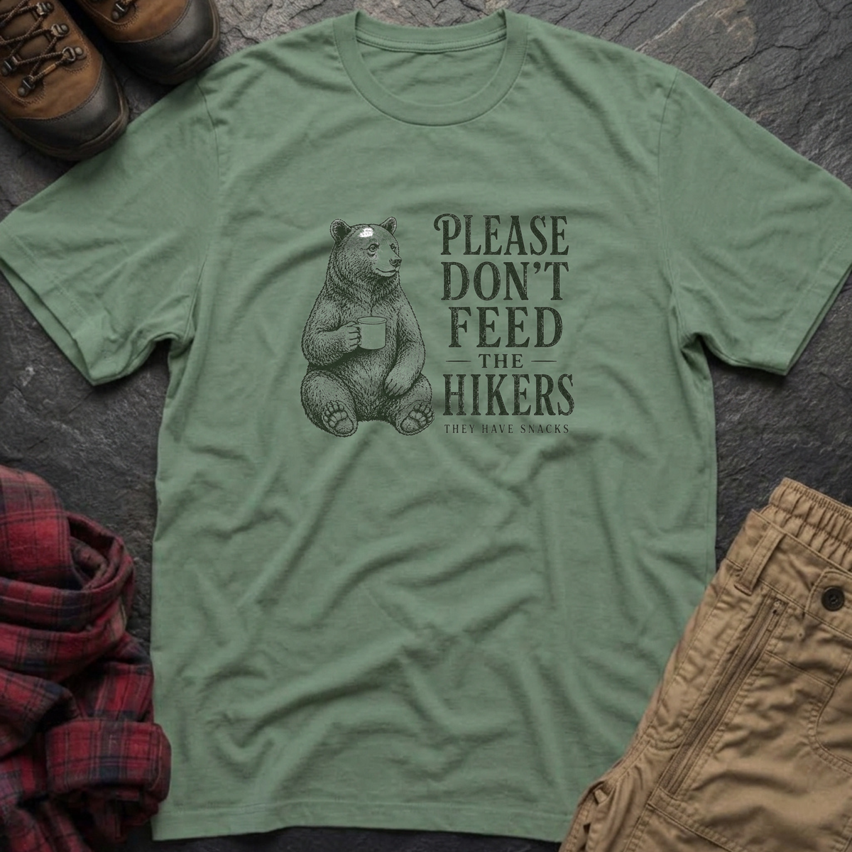 Please Don't Feed The Hikers T-Shirt