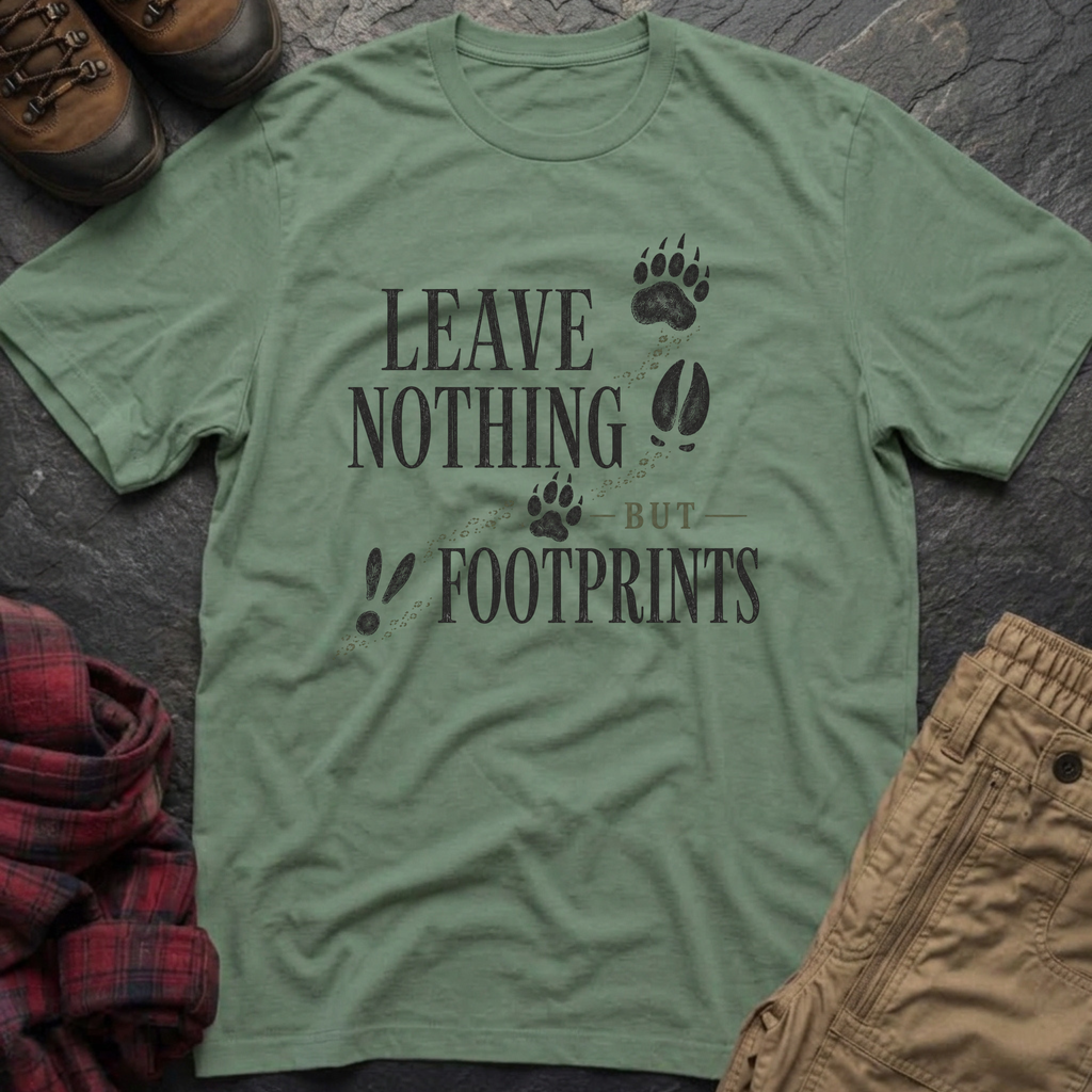 Leave Nothing But Footprints T-Shirt