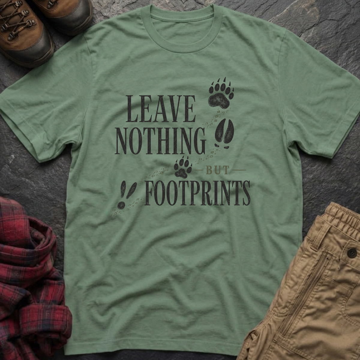 Leave Nothing But Footprints T-Shirt