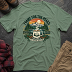 I Came For The Peaks Stayed For The Coffee T-Shirt