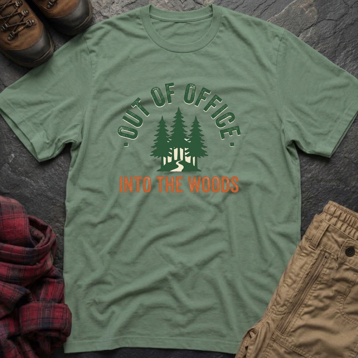 Out Of Office Into Woods T-Shirt