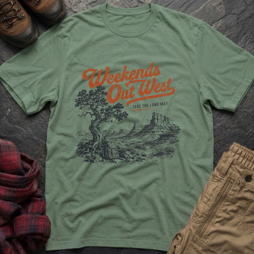 Weekends Out West T-Shirt
