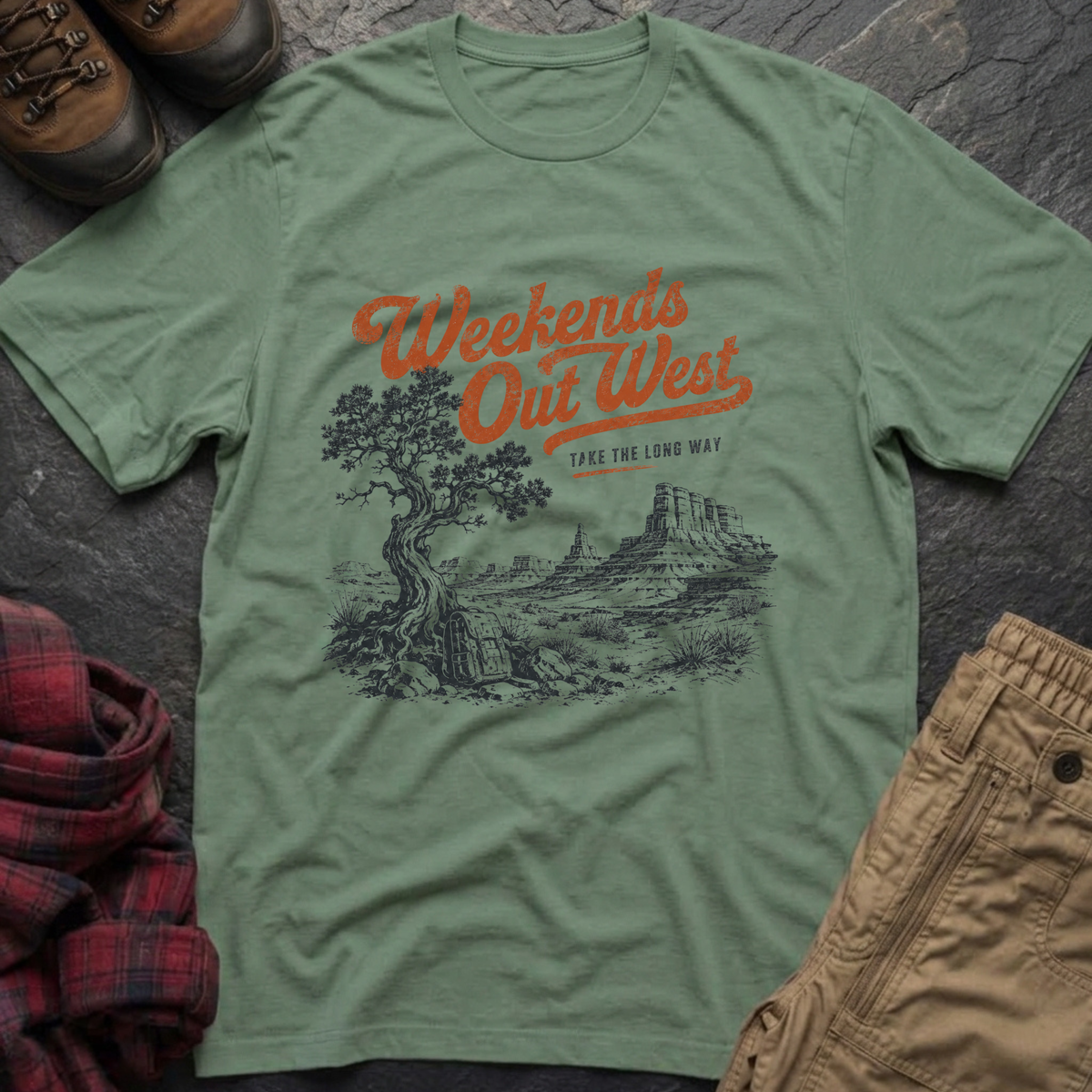 Weekends Out West T-Shirt