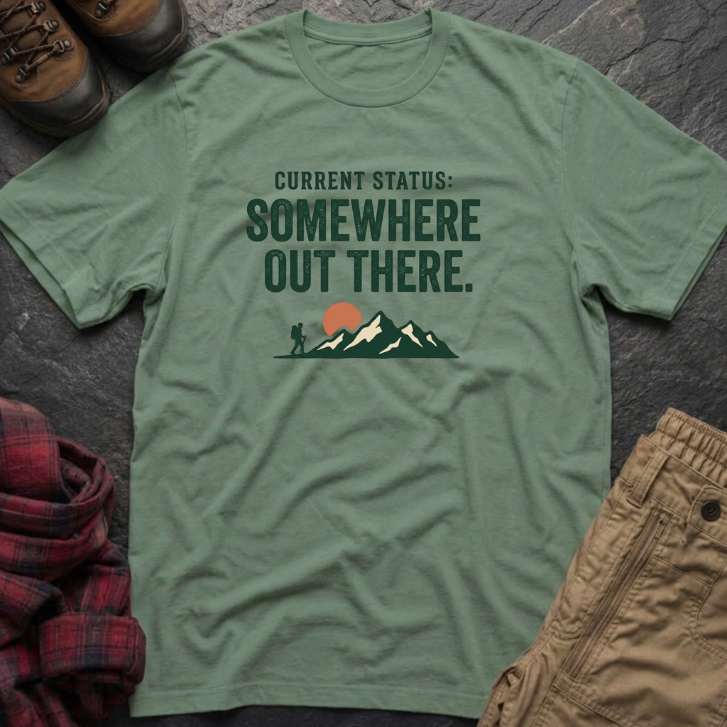 Current Status Somewhere Out There T-Shirt
