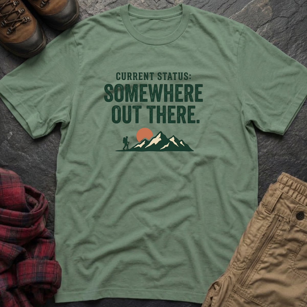 Current Status Somewhere Out There T-Shirt
