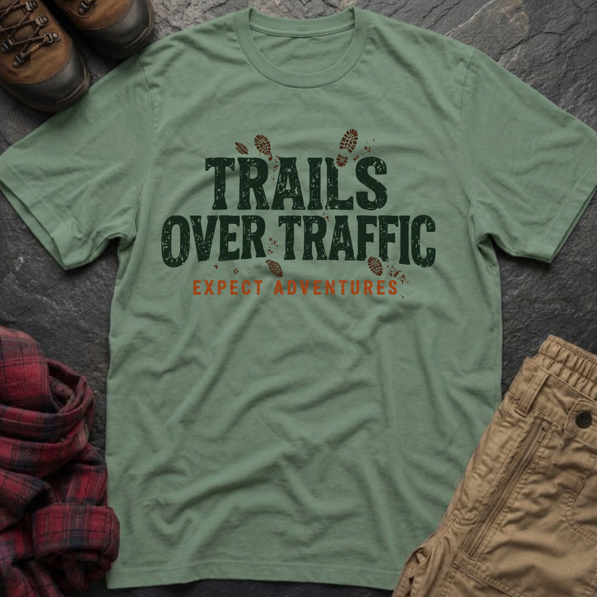 Trails Over Traffic T-Shirt