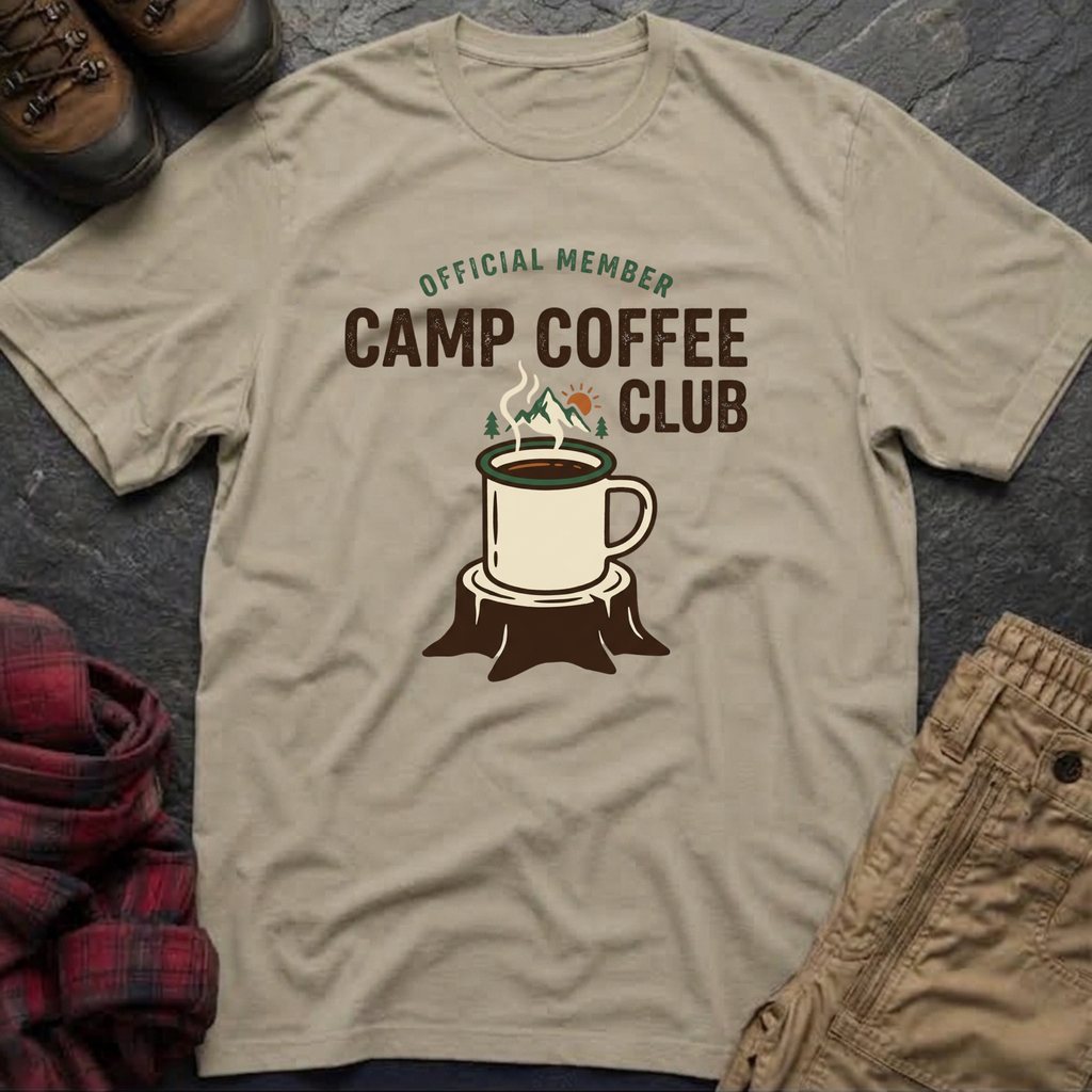 Camp Coffee Club T-Shirt